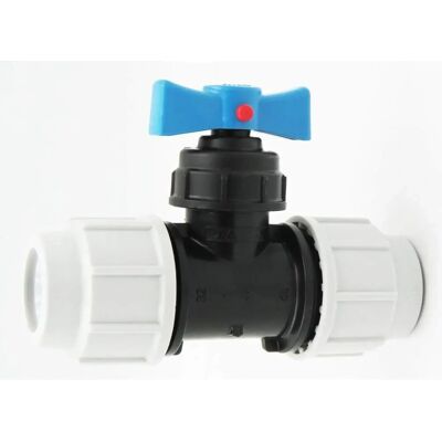 Plasson 32mm Mdpe Plastic Stop Tap - Stopcock - Water Control Plasson 32mm Mdpe Plastic Stop Tap - Stopcock - Water Control