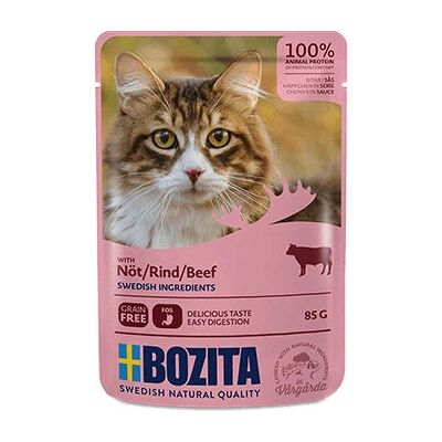 Bozita kattefôr - Modell 3612 - Våtfôr med kjøtt og saus Bozita kattefôr - Modell 3612 - Våtfôr med kjøtt og saus