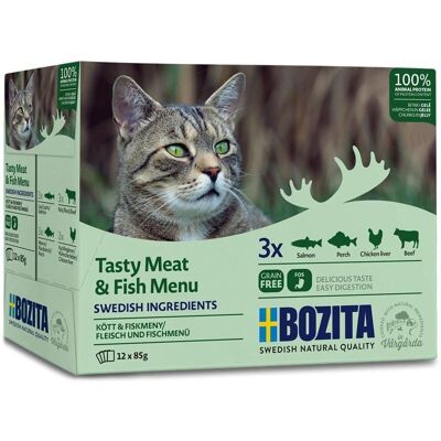 Bozita 9110336 Kattemat Våtfôr 85g - Svensk Kvalitet Bozita 9110336 Kattemat Våtfôr 85g - Svensk Kvalitet