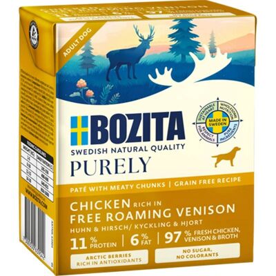 Bozita 9118250 hundemat - Kylling & Elg, 370 g Bozita 9118250 hundemat - Kylling & Elg, 370 g