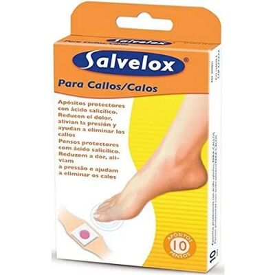 Salvelox Cuidados dos pés para calos - Alívio para calos dolorosos Salvelox Cuidados dos pés para calos - Alívio para calos dolorosos