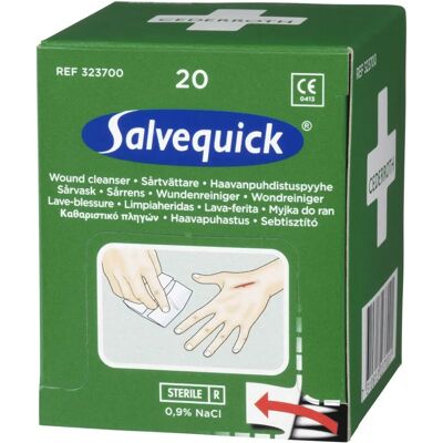 Cederroth Sårpleie - Sterile Saltvann Tørk - Førstehjelp Utstyr Cederroth Sårpleie - Sterile Saltvann Tørk - Førstehjelp Utstyr