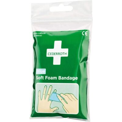 Cederroth Erste-Hilfe Blaue Schaumstoffverband - Verband Cederroth Erste-Hilfe Blaue Schaumstoffverband - Verband