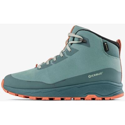Icebug Haze Mid Biosole GTX - Verde/Arancione - Scarpe da trekking Icebug Haze Mid Biosole GTX - Verde/Arancione - Scarpe da trekking