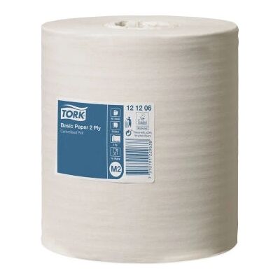 Tork 121206 White Paper Towels - 160m - Pack of 6 Tork 121206 White Paper Towels - 160m - Pack of 6