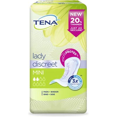 TENA Lady Mini Protection d'Incontinence - Produit d'Incontinence TENA Lady Mini Protection d'Incontinence - Produit d'Incontinence