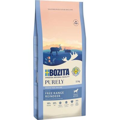 Nourriture pour chiens sans céréales de renne Bozita - Adulte 11kg Nourriture pour chiens sans céréales de renne Bozita - Adulte 11kg