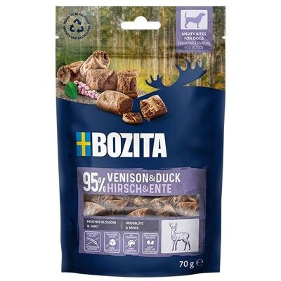 Bozita 9118613 Hund/Katt Godbiter And, Hjort - 70 g Bozita 9118613 Hund/Katt Godbiter And, Hjort - 70 g