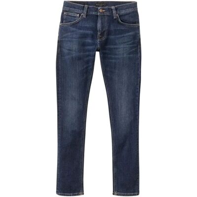 NUDIE JEANS Slim Fit Blue Organic Stretch Denim - Jeans NUDIE JEANS Slim Fit Blue Organic Stretch Denim - Jeans