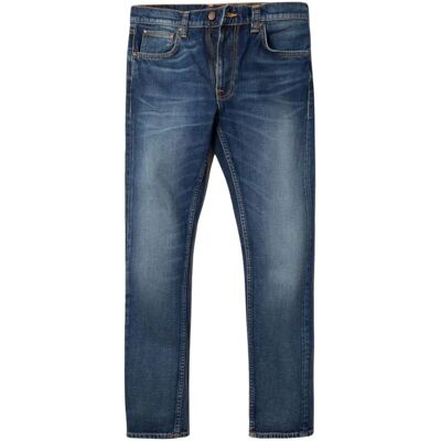 NUDIE JEANS Lean Dean Blue Denim - Trousers NUDIE JEANS Lean Dean Blue Denim - Trousers
