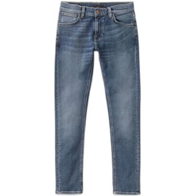 NUDIE JEANS Tight Terry Inbetween Blue Pants - Pants NUDIE JEANS Tight Terry Inbetween Blue Pants - Pants