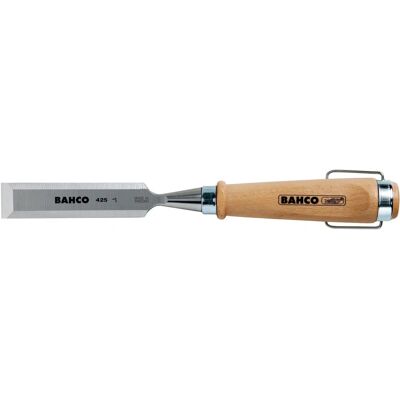 Dłuto drewniane Bahco 425-10 - Rękojeść czerwona, 10x140mm Dłuto drewniane Bahco 425-10 - Rękojeść czerwona, 10x140mm