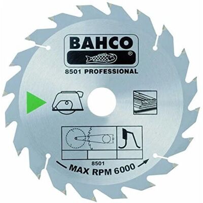 Lame de scie circulaire Bahco 8501-10 - Bois, Argent, 17cm - Publicité Lame de scie circulaire Bahco 8501-10 - Bois, Argent, 17cm - Publicité