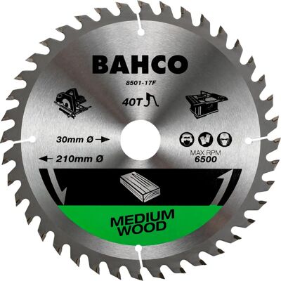 Bahco 8501-15 Hoja de sierra circular - Herramienta para cortar madera Bahco 8501-15 Hoja de sierra circular - Herramienta para cortar madera