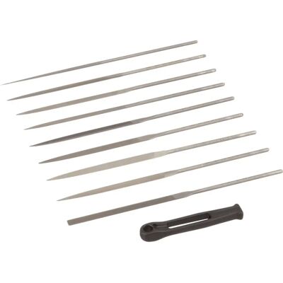 Set di lime a ago Bahco - Strumenti per lucidatura fine - 9 pz Set di lime a ago Bahco - Strumenti per lucidatura fine - 9 pz