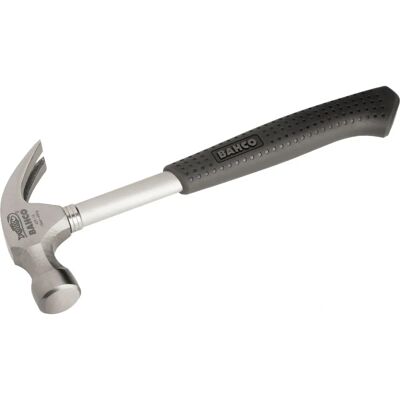 Bahco Model 429-20 Claw Hammer Steel Shaft - Claw Hammer, 570g, Black Bahco Model 429-20 Claw Hammer Steel Shaft - Claw Hammer, 570g, Black