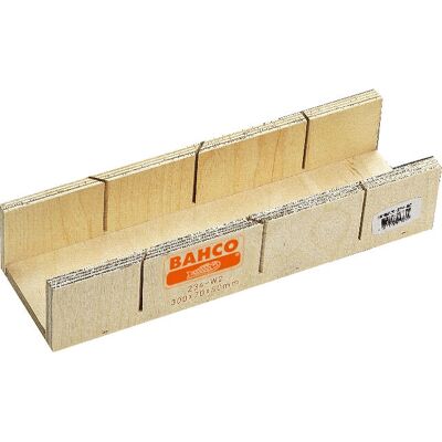 Bahco 234-W3 Gehrungskast - Gelamineerd Hout, 300x70x65mm Bahco 234-W3 Gehrungskast - Gelamineerd Hout, 300x70x65mm