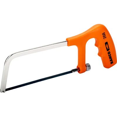 Bahco BAH268 Mini Hacksaw - 6in, Orange, 32 TPI, Model 268 Bahco BAH268 Mini Hacksaw - 6in, Orange, 32 TPI, Model 268