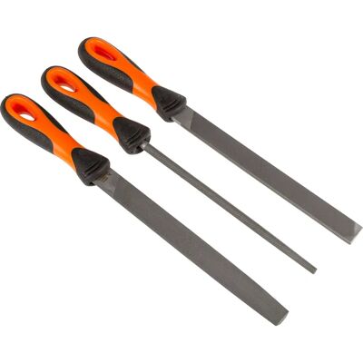 Bahco 1-473-08-2-2 Ergo Professional File Set - 3 Piece Bahco 1-473-08-2-2 Ergo Professional File Set - 3 Piece
