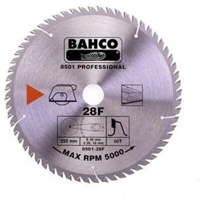 Bahco Modell 8501-28F - Kreissägeblatt für Holz Bahco Modell 8501-28F - Kreissägeblatt für Holz