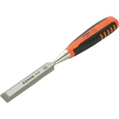 Bahco 424P-20 Bevel Edge Chisel - Durable Steel, Sharp Blade, 20mm Bahco 424P-20 Bevel Edge Chisel - Durable Steel, Sharp Blade, 20mm