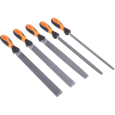 Bahco 1-478-10-1-2 250mm ERGO Mixed Cut File Set - File Set Bahco 1-478-10-1-2 250mm ERGO Mixed Cut File Set - File Set