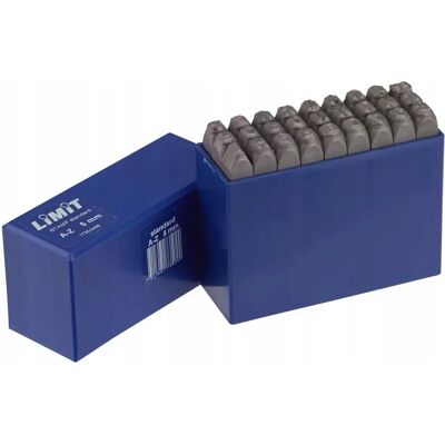 Limit - Zestaw 27 stempelków liter do stali i metalu - 3mm Wysokość Limit - Zestaw 27 stempelków liter do stali i metalu - 3mm Wysokość