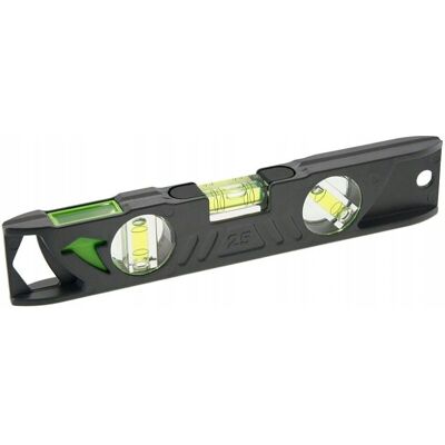 Poziomica TORPEDO Luna 25ALM - Magnetyczna z V-spor Poziomica TORPEDO Luna 25ALM - Magnetyczna z V-spor