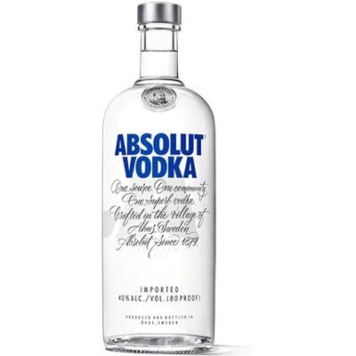Absolut Vodka 0,5L - Spiritueux Suédois - Publicité Absolut Vodka 0,5L - Spiritueux Suédois - Publicité