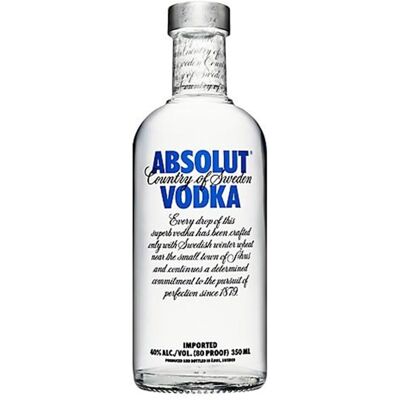 Absolut 40% - 0,35l - Publicité Absolut 40% - 0,35l - Publicité