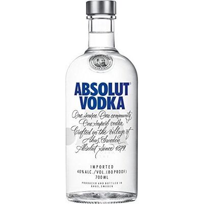 Absolut Vodka 0,7L - Classique - Vodka - Publicité Absolut Vodka 0,7L - Classique - Vodka - Publicité