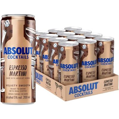 Absolut Vodka Absolut Cocktails Espresso Martini - Vodka Cocktails Absolut Vodka Absolut Cocktails Espresso Martini - Vodka Cocktails