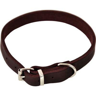 Dogman L Braun Leder Halsband - Halsband Dogman L Braun Leder Halsband - Halsband