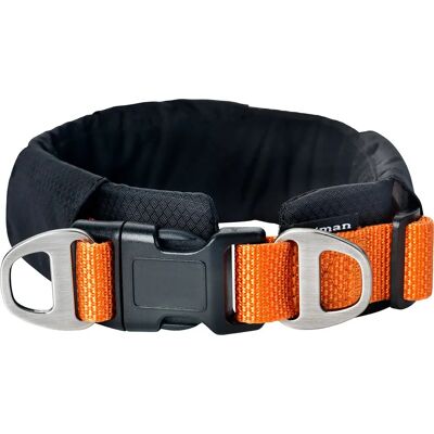 Dogman Emmi - Orange - 53mm - 50-85cm - Halsband Dogman Emmi - Orange - 53mm - 50-85cm - Halsband