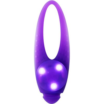 Dogman - Basic LED - Violett - Silikon - LED-Sicherheitsslicht Dogman - Basic LED - Violett - Silikon - LED-Sicherheitsslicht