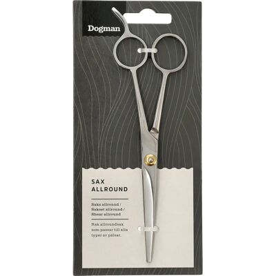 Dogman - 712600 - Grau - Beidseitig - Tierpflege-Schere Dogman - 712600 - Grau - Beidseitig - Tierpflege-Schere