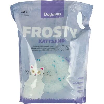 Dogman Frosty Original kissankakkalouhde - Silikageeli - 10 L Dogman Frosty Original kissankakkalouhde - Silikageeli - 10 L