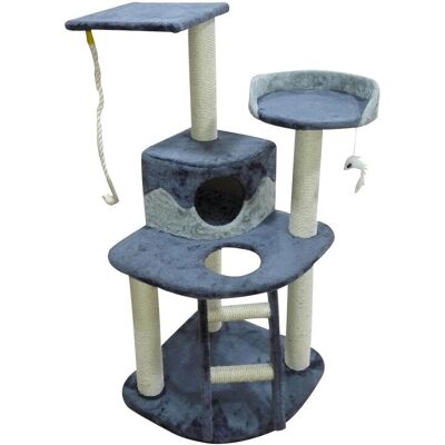 Dogman Maja Graues Katzenmöbel - Eckdesign Dogman Maja Graues Katzenmöbel - Eckdesign