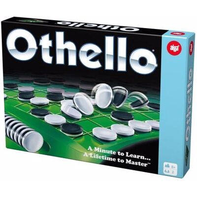 Alga Othello - Strategiespiel - 35 Min - Klassisches Reversi & Go Alga Othello - Strategiespiel - 35 Min - Klassisches Reversi & Go