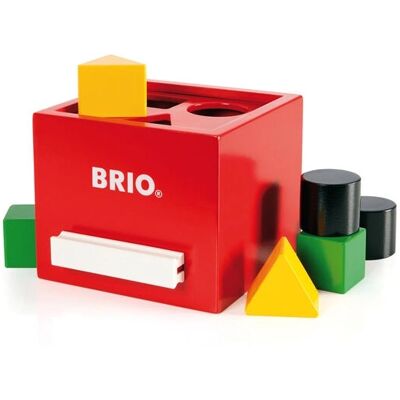 Brio 30148 Trækasse til Sortering - Rødt Legetøj Brio 30148 Trækasse til Sortering - Rødt Legetøj