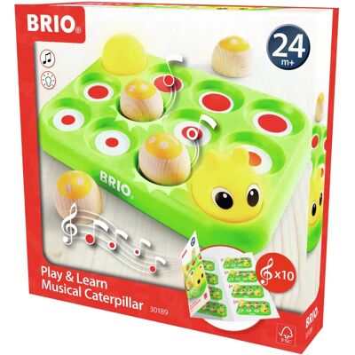 BRIO Zenei Kukac - Fa Szünet és Következmény Játék BRIO Zenei Kukac - Fa Szünet és Következmény Játék