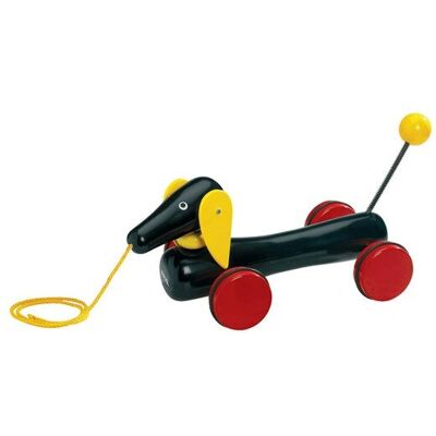 BRIO Großer Dackel Ziehspielzeug - Klassischer Holzhund BRIO Großer Dackel Ziehspielzeug - Klassischer Holzhund
