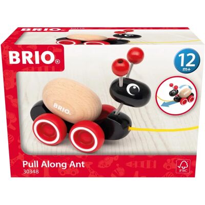 BRIO 30348 - Træklegetøj med æg og myre - Udvikler motorik BRIO 30348 - Træklegetøj med æg og myre - Udvikler motorik