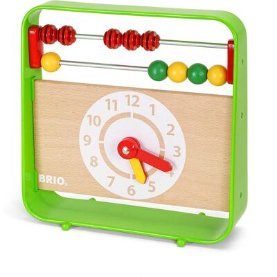 Jouet éducatif BRIO 30447 - Abacus avec Horloge - Jouet en Bois - Publicité Jouet éducatif BRIO 30447 - Abacus avec Horloge - Jouet en Bois - Publicité