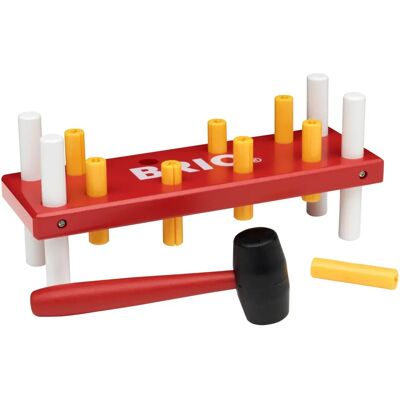 Brio 30525 Aktív/ügyesség játék - Piros csavarozó tábla Brio 30525 Aktív/ügyesség játék - Piros csavarozó tábla