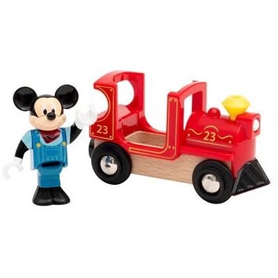 Brio Mickey Mouse & Train Modèle - Railway en Bois - Publicité Brio Mickey Mouse & Train Modèle - Railway en Bois - Publicité