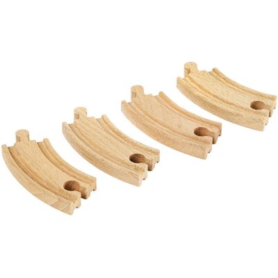 Pièces de voie courbée courte BRIO 33337 - Accessoires train Pièces de voie courbée courte BRIO 33337 - Accessoires train