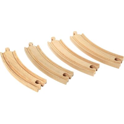 BRIO 7312350333428 Peças de trilho - Curvas grandes BRIO 7312350333428 Peças de trilho - Curvas grandes