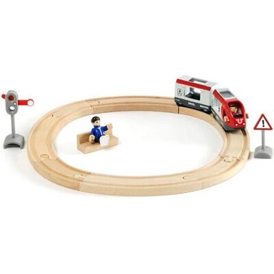 BRIO Modèle 33511 Ensemble Cercle de Voyage - Jeu de Train pour Enfants - Publicité BRIO Modèle 33511 Ensemble Cercle de Voyage - Jeu de Train pour Enfants - Publicité
