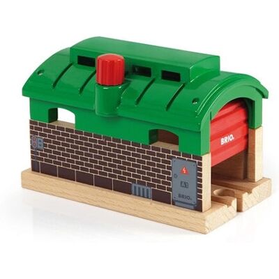 Brio Modellbahn Spielzeug Fahrzeug - Bahn Garage & Tunnel - Geschenk Brio Modellbahn Spielzeug Fahrzeug - Bahn Garage & Tunnel - Geschenk